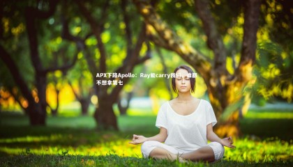 28圈_APX下路Apollo：Ray能carry我们，谁都不想拿第七